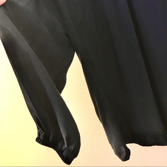 VELVET peasant blouse - Picture 4 of 6